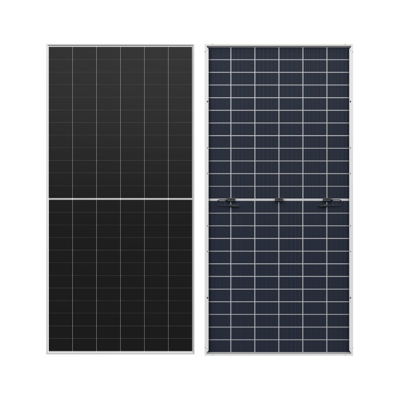WERAN 640-670W HPBC 2.0 bifacial napelem – OEM Vissza Kapcsolat Duplaüvegű PV modul közüzemi és EPC projektekhez