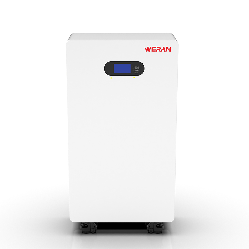 WERAN WRL-48200UW 51,2 V 200 Ah LiFePO4 akkumulátor (10,24 kWh) – IP65 kerekekre / falra szerelhető, egymásra rakható 48 V napelemes tároló